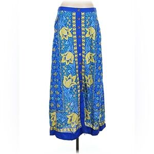 Anthropologie Maeve Blue Skirt